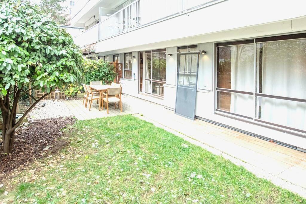 Appart With Garden - 15 Min From Eiffel Tower Boulogne-Billancourt Exteriör bild